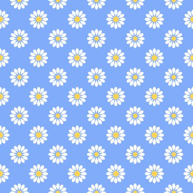 Dikişsiz vintage çiçek deseni