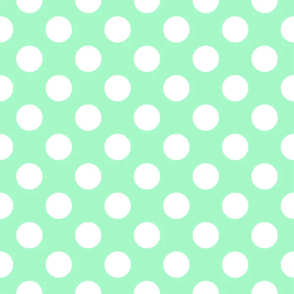 녹색 폴카 도트 패턴 — 스톡 사진