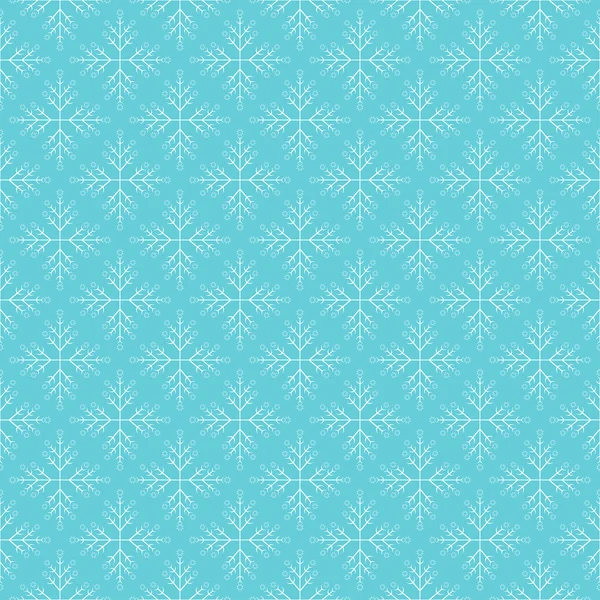 Mavi gökyüzü üzerinde kar taneleri