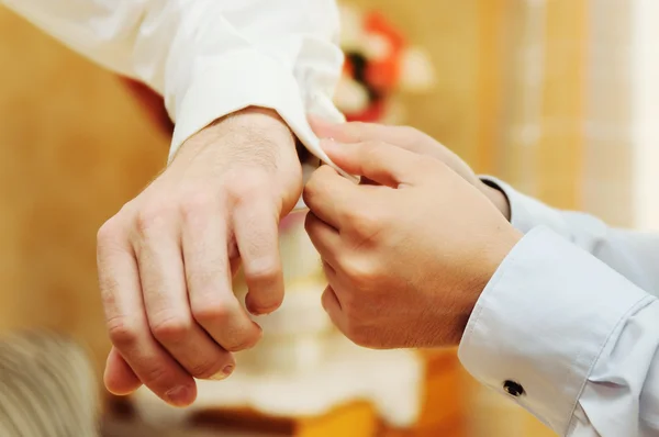 Close up of businessman — Stock Photo, Image