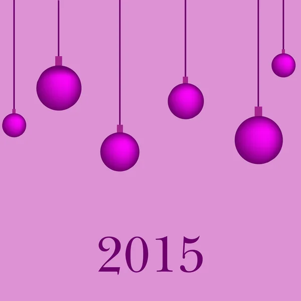 Yeni yıl arka plan 2015 — Stok Vektör