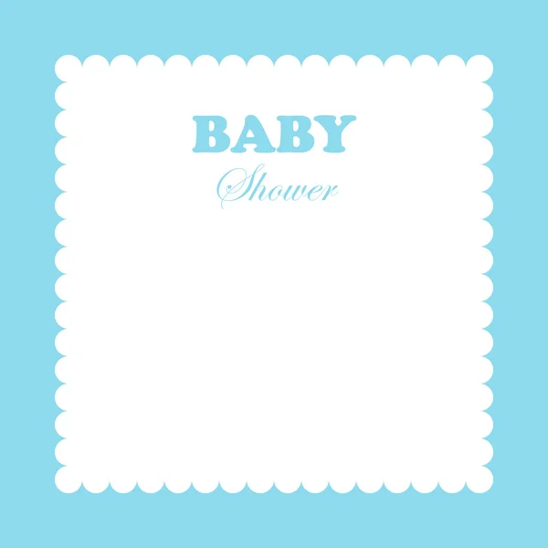 Baby mall för gratulationskort. — Stock vektor