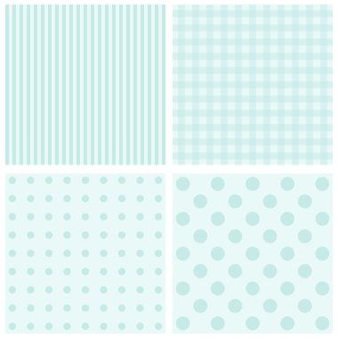 4 arka plan desenleri pastel tonları ayarla.