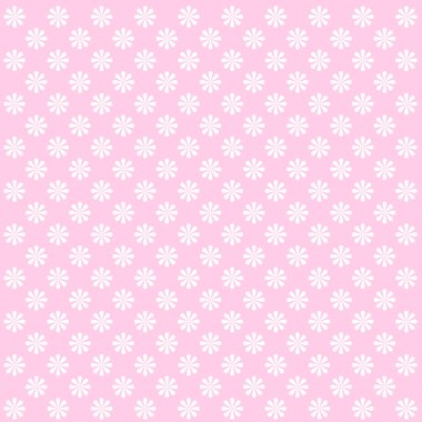 Pembe çiçek desenli. 