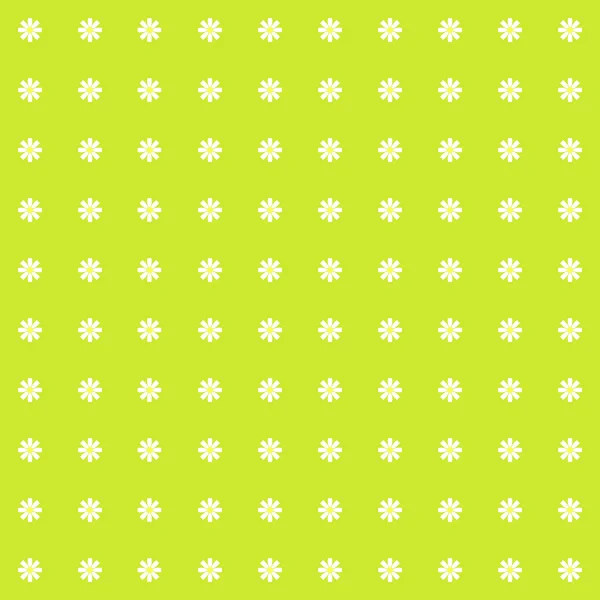 Patrón de flor verde para diseño . — Vector de stock