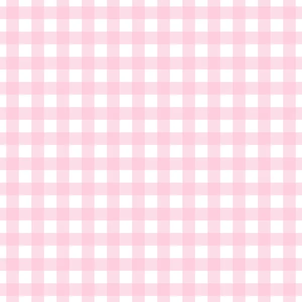 Pinke sfondo di plaid pattern, illustrazione — Vettoriale Stock