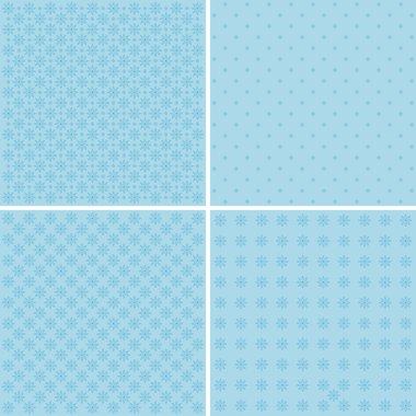  4 arka plan desen soluk mavi ayarla. 