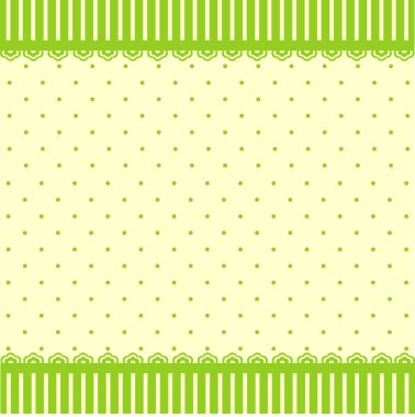 Vintage Happy Birthday card frame design 