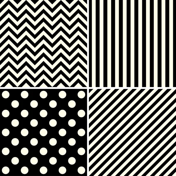 Set of abstract  backgrounds. Black design — Stockfoto