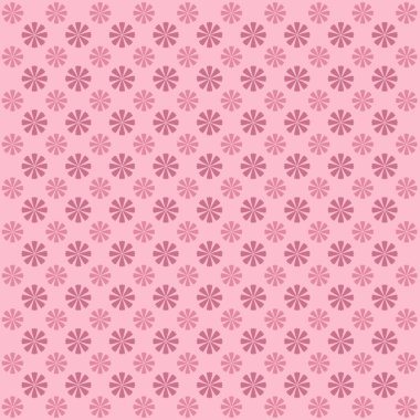 pembe bir arka plan üzerinde çiçek deseni