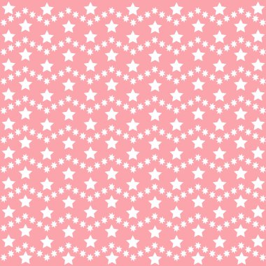 Pembe yıldız desen
