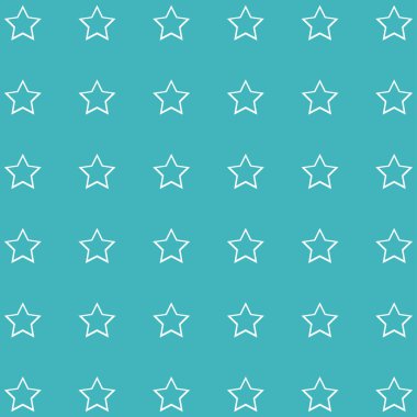 yıldız ile soyut mavi yineleme deseni