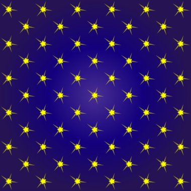 renkli yıldız desen