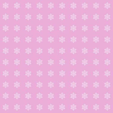 Pembe bir arka plan üzerinde kar taneleri