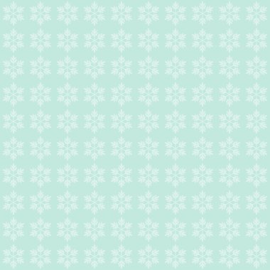 Kar taneleriyle mavi arkaplan, vektör illüstrasyonu