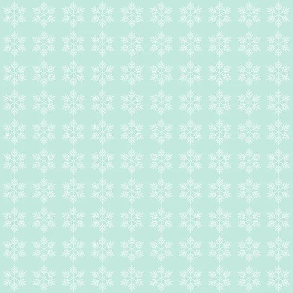 Fondo azul con copos de nieve, ilustración vectorial — Archivo Imágenes Vectoriales