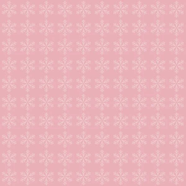 Patrón rosa Navidad — Vector de stock
