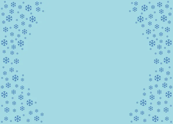 Fondo azul de Navidad — Vector de stock