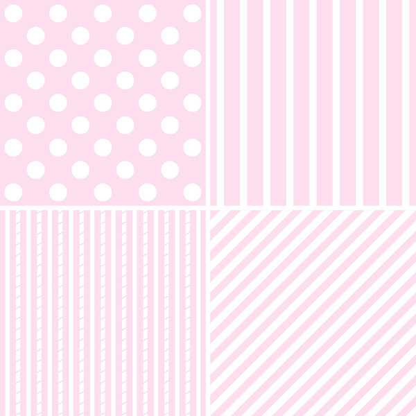 Cute different vector  patterns. 