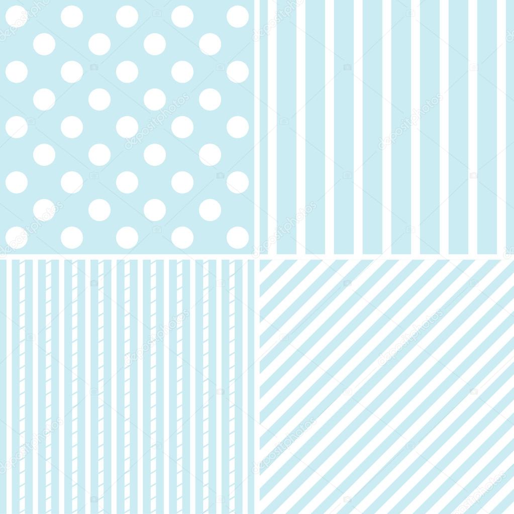 Cute different vector patterns. 