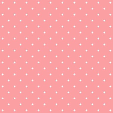 Pembe polka dot arka plan deseni