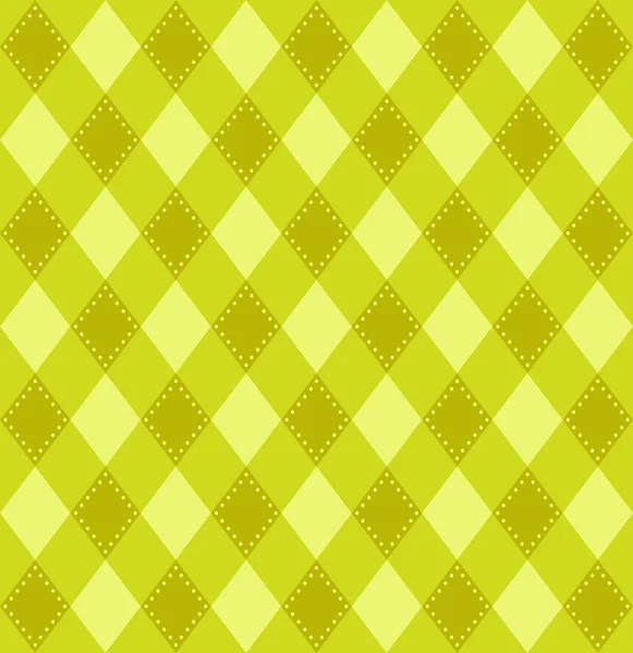 Yeşil diyagonal kareli vektör desen.