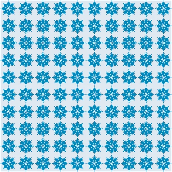 Blue vintage pattern. — Stock Vector