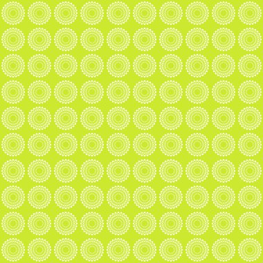 yeşil çiçek deseni 