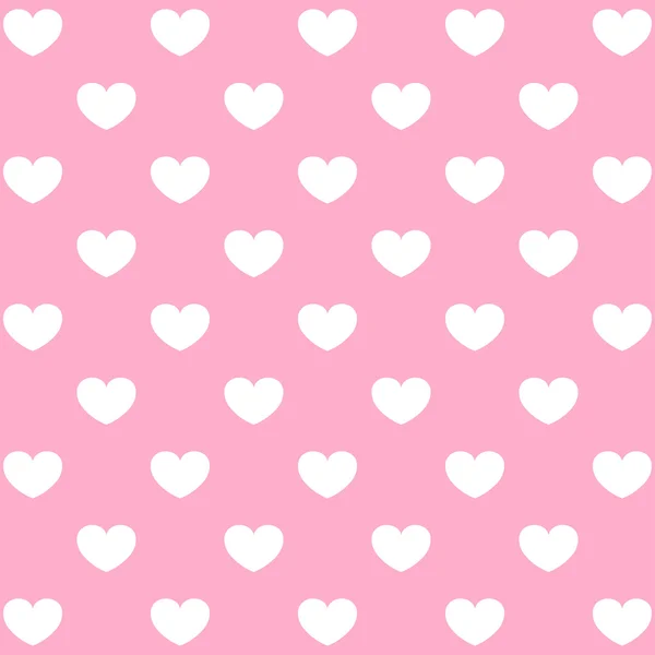 Seamless heart pattern love — Stock Vector