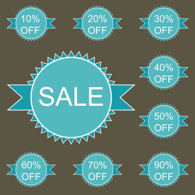 Vintage etiketleri şablon seti. 