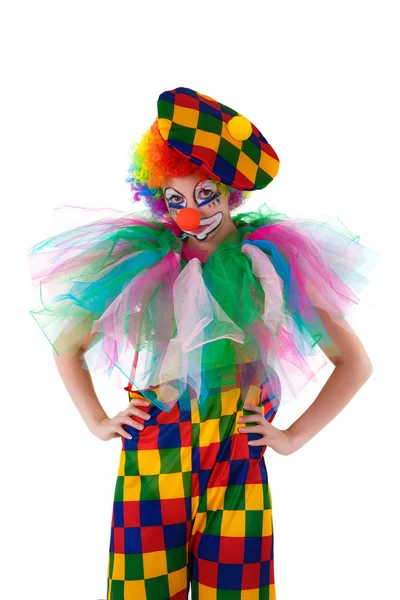 Funny clown — Stock Photo, Image