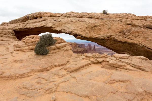 Mesa arch v canyonlands — Stock fotografie