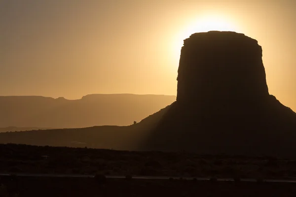 Butte akşam — Stok fotoğraf