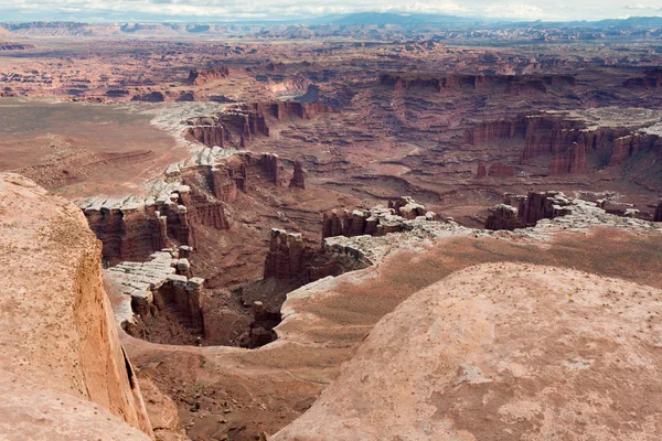 Borda branca, canyonlands — Fotografia de Stock