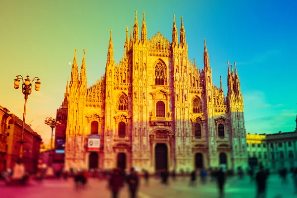 Duomo, catedral de Milán —  Fotos de Stock