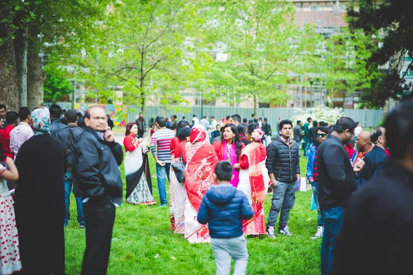 Kutlama için Bengalce yeni yıl arifesi 