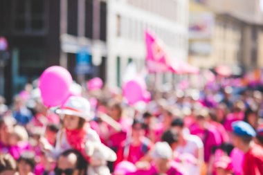 İnsan kasıtlı olarak bulanık görünüm