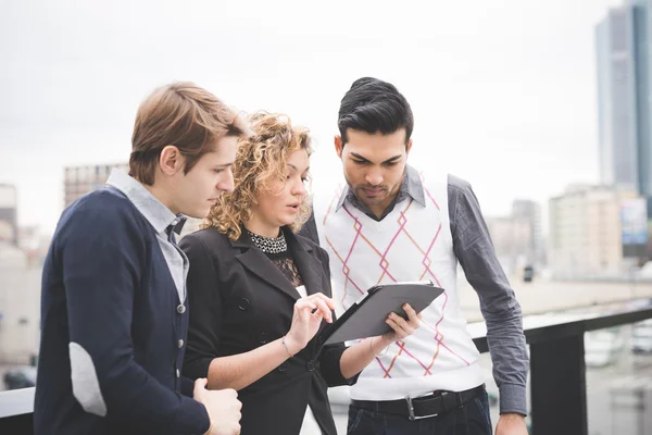 Multiracial business people — Stock Photo, Image