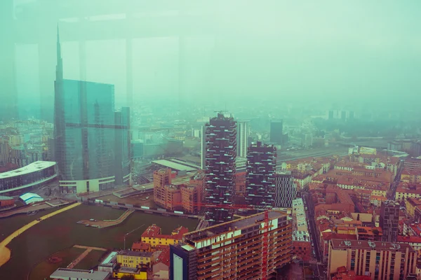 Uitzicht op de stad Milaan. — Stockfoto