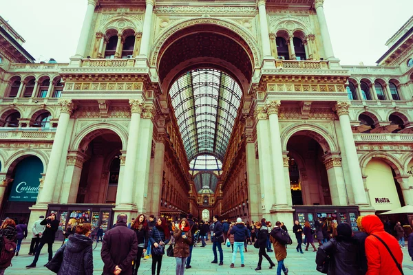 Views of the Milan Shopping Mall — Stock Photo, Image