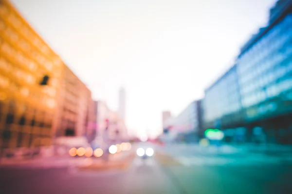 Intentionally blurred cityscape concept — Stock Photo, Image