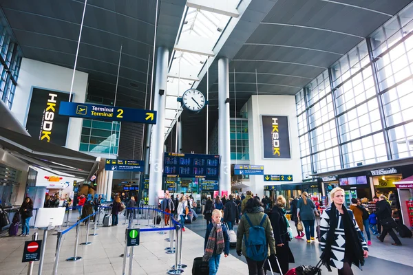 Kastrup Havaalanı iç. — Stok fotoğraf