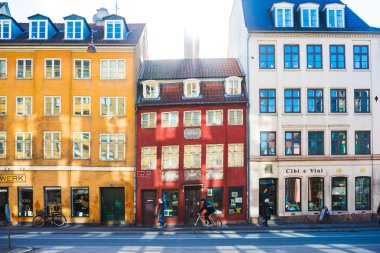 Eski klasik renkli mimarisi