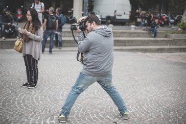 Milano Moda Haftası 2014 profesyonel fotoğrafçılar