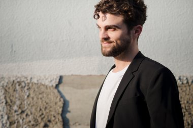 yakışıklı hipster modern insan