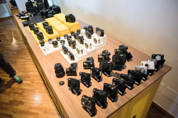 Nikon Live diadakan di Milan — Stok Foto