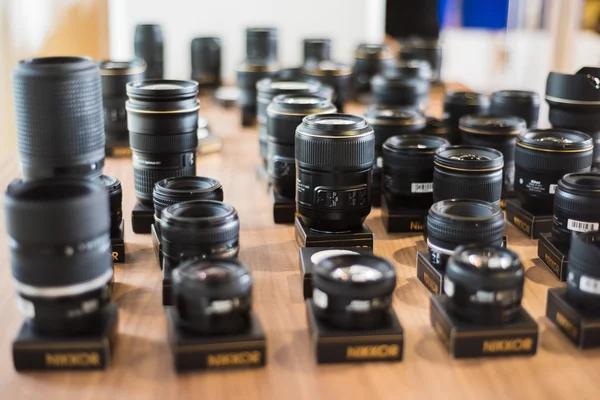 Nikon na żywo odbędzie się w Mediolanie — Zdjęcie stockowe