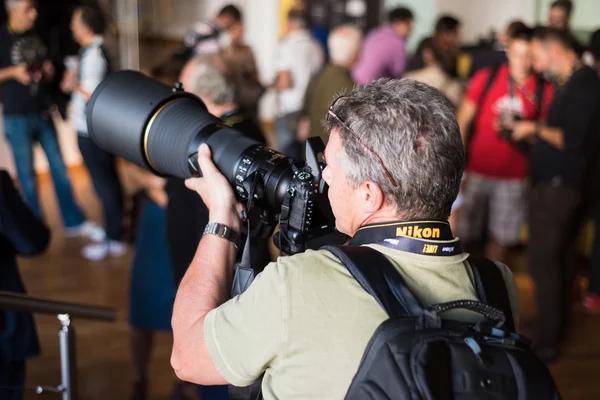 Nikon live i Milano — Stockfoto