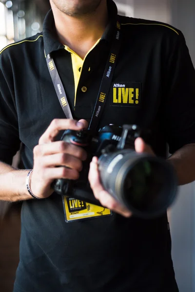 Nikon Live held in Milan — Stock Photo, Image