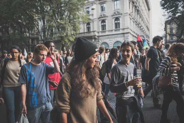 Nessuna manifestazione espositiva tenutasi a Milano l '11 ottobre 2014 — Foto Stock